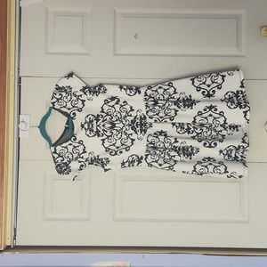 B.Darlin Size 13/14 black and white dress